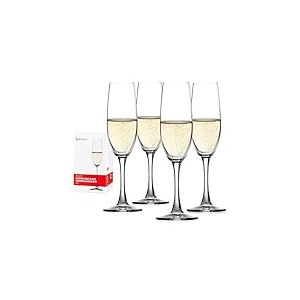 Spiegelau & Nachtmann, Verre en Cristal, Salute, Transparent, 4 x 210 ML