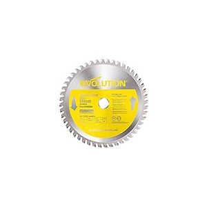 Evolution S185TCT-48CS Stainless Steel Blade TCT 185mm 48 Teeth Bore 20mm for Circular Saw