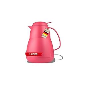 Helios Zeo Pichet isotherme en plastique mat Magenta 1 l Utilisation à une main
