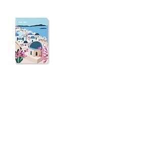 Letts of London Wanderlust Agenda semainier 2025 Format A6 Santorin