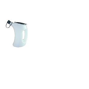 Carafe en plastique - carafe de 1 litre, idéale pour les boissons, légère et résistante, fabriquée en plastique durable, facile à nettoyer et à manipuler