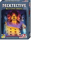 ABACUSSPIELE 38194 &ndash; Decktective &ndash; Roses Rouges Sang, Jeu de Crime coop&eacute;ratif, Jeu de Cartes
