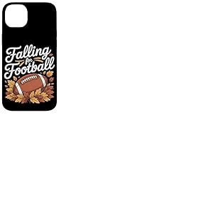 Falling for Football Automne Football Coque pour iPhone 14 Plus
