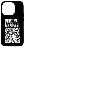 Chat serviteur Chat Esclave Chat dr&ocirc;le Coque pour iPhone 14 Pro