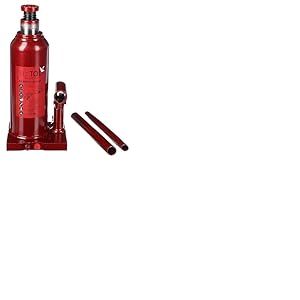SIXTOL SX Bottle Jack Premium 8T | Cric hydraulique Bouteille | Capacit&eacute; 8 tonnes | Construction soud&eacute;e Professionnelle