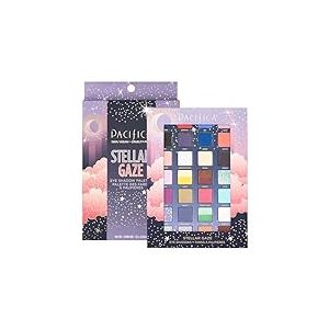 Pacifica Beauty, Stellar Gaze Eye Shadow Palette, 28 Eyeshadow Shades, Mineral Eyeshadow, Matte, Shimmer and Glitter Mica Shades, Vitamin E, Made from 100% Recyclable Paper, Vegan and Cruelty Free