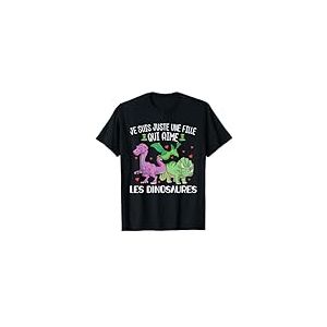 Dinosaure Tee Shirt Femme Fille Dinosaure Cadeau Dinosaure T-Shirt