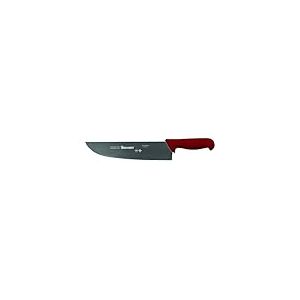 Starrett Couteau de chef étroit incurvé 300 mm avec manche rouge – BKR303-12