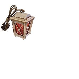 Lanterne LED en Bois