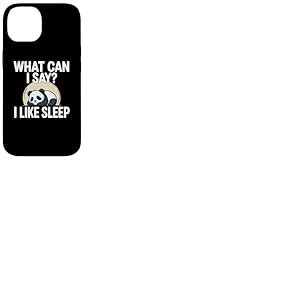 Cute Kawaii Panda, What Can I Say? I Like Sleep Coque pour iPhone 14
