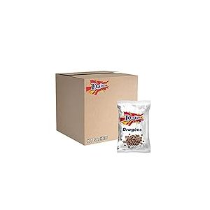 Daim - Dragées au Chocolat au Lait, Caramel Fondant et Amandes - Format Familial - Sachet d'1 kg
