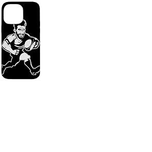 Rugby Cartoon Look Team Sports for Boys Coque pour iPhone 14 Pro Max
