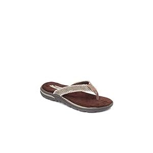 Skechers Homme Supreme Bosnia Tongs, Marron (Choc), 47.5 EU