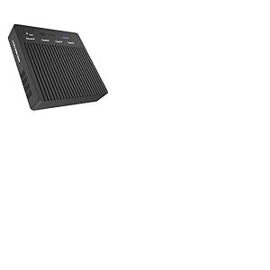 ICY BOX Station d'accueil USB4 et KlonStation de clonage Hors Ligne 1:3 pour 4X M.2 NVMe SSD, jusqu'à 40 Gbit/s, Aluminium, Ventilateur Actif, sans Outil, IB-4013MCL-C4