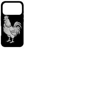 Poulet Gris, Robinet, Coq Coque pour iPhone 17 Pro