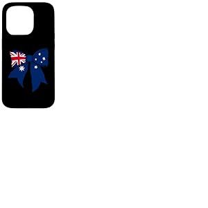 Ruban Coquette Drapeau Australien Australien Fille Coque pour iPhone 15 Pro