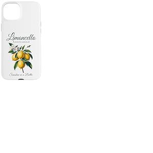 Limoncello Liqueur de citron Sunshine dans une bouteille Fun Fruit Moms Coque pour iPhone 15 Plus