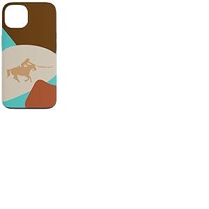 Adorable rod&eacute;o Country et Western pour Les Amateurs de Chevaux et Les Cowgirl Coque pour iPhone 13