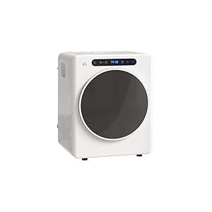HOMCOM S&egrave;che linge &agrave; &eacute;vacuation compact, s&egrave;che-linge &eacute;lectrique 1000 W 3 Kg avec 6 modes de s&eacute;chage, cuve en acier inoxydable, charge frontale, minuterie, pour appartement, maison, camping-cars, blanc