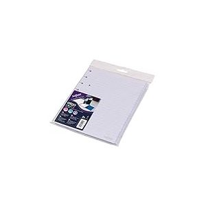 Snopake Eligo Réf 15864 Recharge de papier pour agenda Blanc Format A5