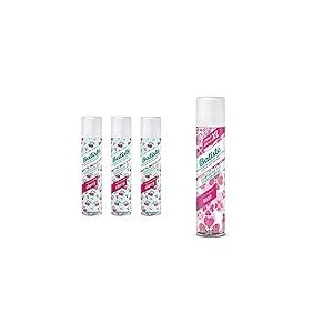 Batiste - Shampooing Sec Cherry - 200 ml - Lot de 3 & Shampooing Sec - Blush - Fleuri et Séduisant -280 ml
