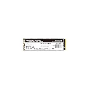 TEAMGROUP MP44L 500GB SLC Cache NVMe 1.4 PCIe Gen 4x4 M.2 2280 Disque dur SSD pour ordinateur portable et de bureau (R/W vitesse jusqu'à 5 000/3 700 Mo/s) TM8FPK500G0C101