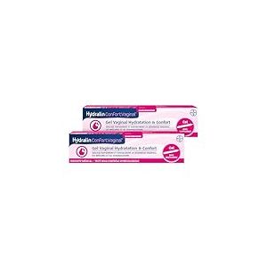 Hydralin Confort Vaginal Gel Intime Femme - Hydratant, Apaisant -Protection flore Intime - Soulage Sécheresse Vaginale, Brûlures et Démangeaisons - Avec Applicateur Hygiénique - Sans Hormones - 2x30ml