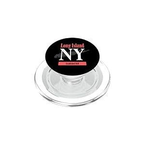 Long Island New York Vintage NY Classic LI New York Design PopSockets PopGrip pour MagSafe