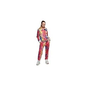 Boland - Costume survêtement femme disco, tenue de camping, jogging, tenue années 80, costume de groupe, soirée déguisée, carnaval
