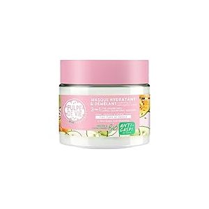 Pulpe de Vie - Masque Cheveux Certifié BIO XL 300ml - Anti-gaspi ! Melon - Soin 3-en-1 pour Cheveux Abîmés - Hydrate et Démêle - Éco-responsable