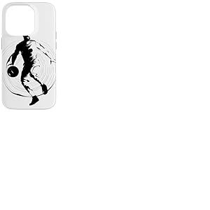 Basket-Ball Esquisse de Basket-Ball Amoureux du Basket-Ball Coque pour iPhone 14 Pro