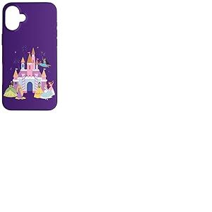 Disney Princess Castle Birthday Cake Birthday Party Gift Coque pour iPhone 16 Plus