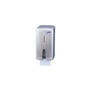 Jofel AF55000 Futura Distributeur papier toilette Dérouleur double en inox satiné pour la maison 2 rouleaux