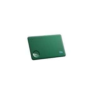 Tile by Life360 Slim (2024) - détecteur de Portefeuille, Tracker Bluetooth et localisateur d'objets pour étiquette de Bagage, Passeport et Autres. Compatible avec iOS & Android. Lot de 1 (Green Surf)