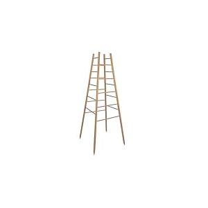 Windhager Pyramide de Treillis en Bois, Bois de pin, 50 x 50 x 145 cm, Treillis pour Jardin, Support pour Plantes, Aide &agrave; Grimper pour Plantes, Treillis, Tour de Support pour Plantes, Certifi&eacute; FSC