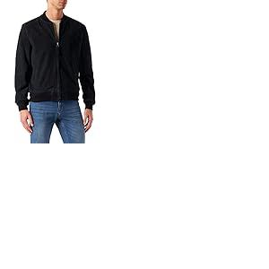 Schott Nyc LC300, Blouson Homme, Bleu (Navy), Medium (Taille Fabricant:M)