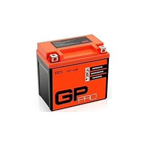 GP-PRO GTZ7S 12V 6Ah GEL Batterie de d&eacute;marrage (semblable &agrave; YTZ7S / 50616) (Sans entretien / Scell&eacute;) Moto Accumulateur