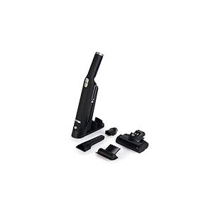 Petra PF01111VDE Aspirateur Portatif sans Fil - Brosse Motorisée pour Poils d'animaux, Rangement/Base De Chargement, Filtre HEPA, Accessoires Inclus, Léger, Double Vitesse, Bac À Poussière De 100ml