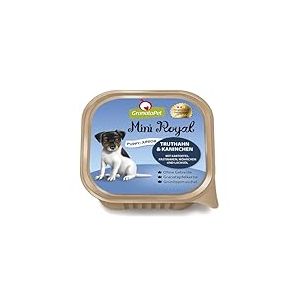 GranataPet Mini Royal Truthan & Lapin Junior - 11 x 150 g - Nourriture Humide pour Chien - sans céréales et sans Sucre ajouté - Aliment Complet pour Chiens en Croissance