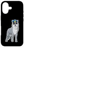 Loup Flic Lunettes de Soleil Police Coque pour iPhone 17