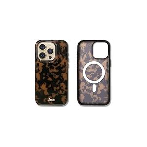 Sonix Coque pour iPhone 15 Pro | Compatible avec MagSafe | Test&eacute; Contre Les Chutes de 3 m | Coque de Tortue | Tortue Marron