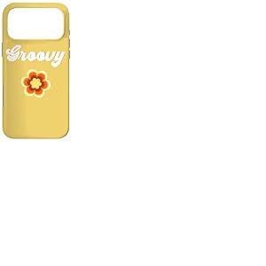 Fleur r&eacute;tro Groovy Coque pour iPhone 17 Pro Max