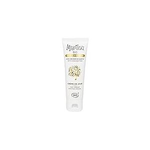 Marilou Bio - Crème visage de Jour à l'Huile d'Argan bio du Maroc - Nourrissante et hydratante pour peaux sèches - 99% d'ingrédients d'origine naturelle - 50ml