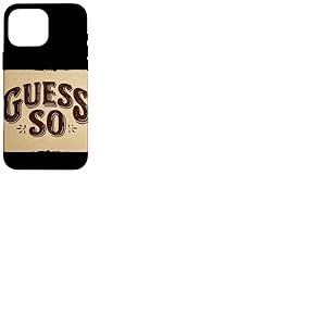 Superbe Costume Guess So Speech Coque pour iPhone 16 Pro Max