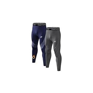 MEETWEE Pantalon Thermique Homme, sous-Vêtements Thermique Caleçon Long Collant Chaud Compression Base Layer Legging