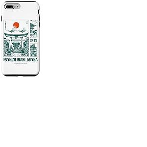 Design Japonais Fushimi inari Taisha Kyoto Japon Torii Gates Coque pour iPhone 7 Plus/8 Plus