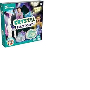 Science4you Super Kit de Cristaux Enfants 8+ – Coffret Croissance de Cristaux, crée Géodes & Stalagmites, Minéraux Lumineux, Jouet Steam, Giochi, Cadeaux pour Filles & Garçons 7 8 9+