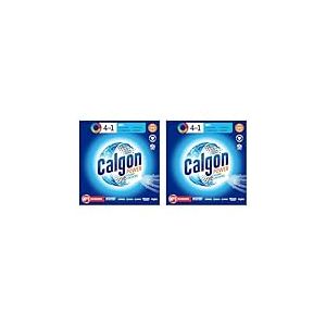 CALGON Poudre 4en1 Anticalcaire Nettoyant pour Lave-linge - 60 doses - 1,5kg (Lot de 2)