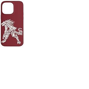 Loup-garou tribal Coque pour iPhone 14 Pro Max