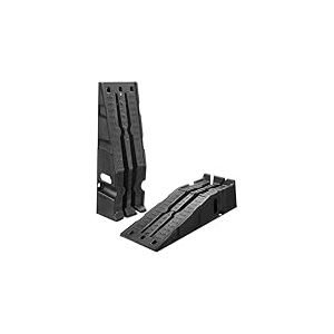 VEVOR Rampe de Voiture, 2 PCs, Rampe d'accès Portable à Profil Haut pour Voiture, capacité de 7257 kg, Hauteur de Levage de 170 mm, pour vidange, Inspection et réparation de camions et SUV, Noir
